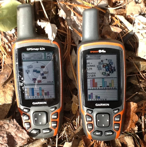 First looks at the Garmin GPSMAP 64s GPS Tracklog