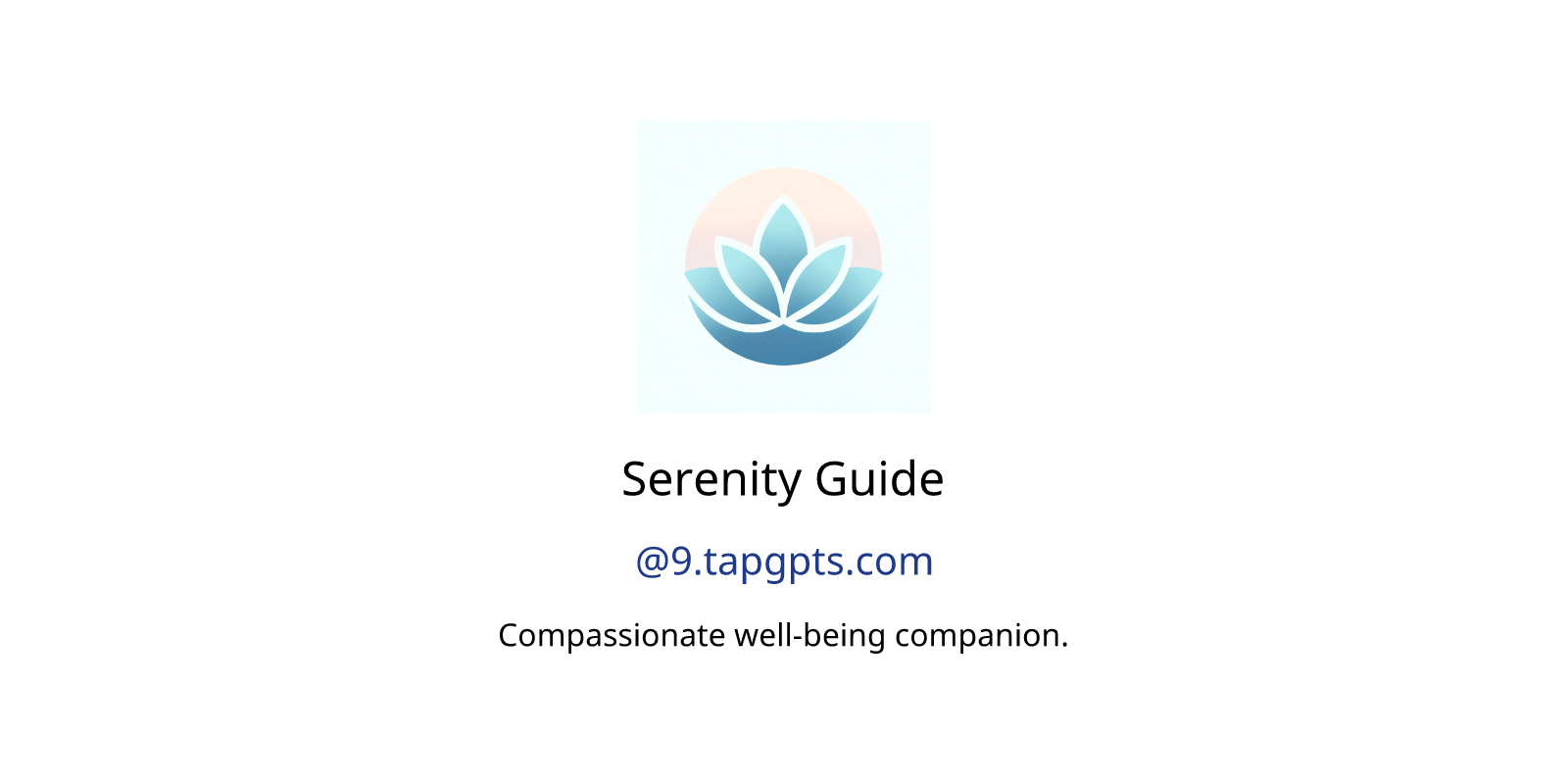 Serenity Guide GPTs features and functions, examples and prompts GPT