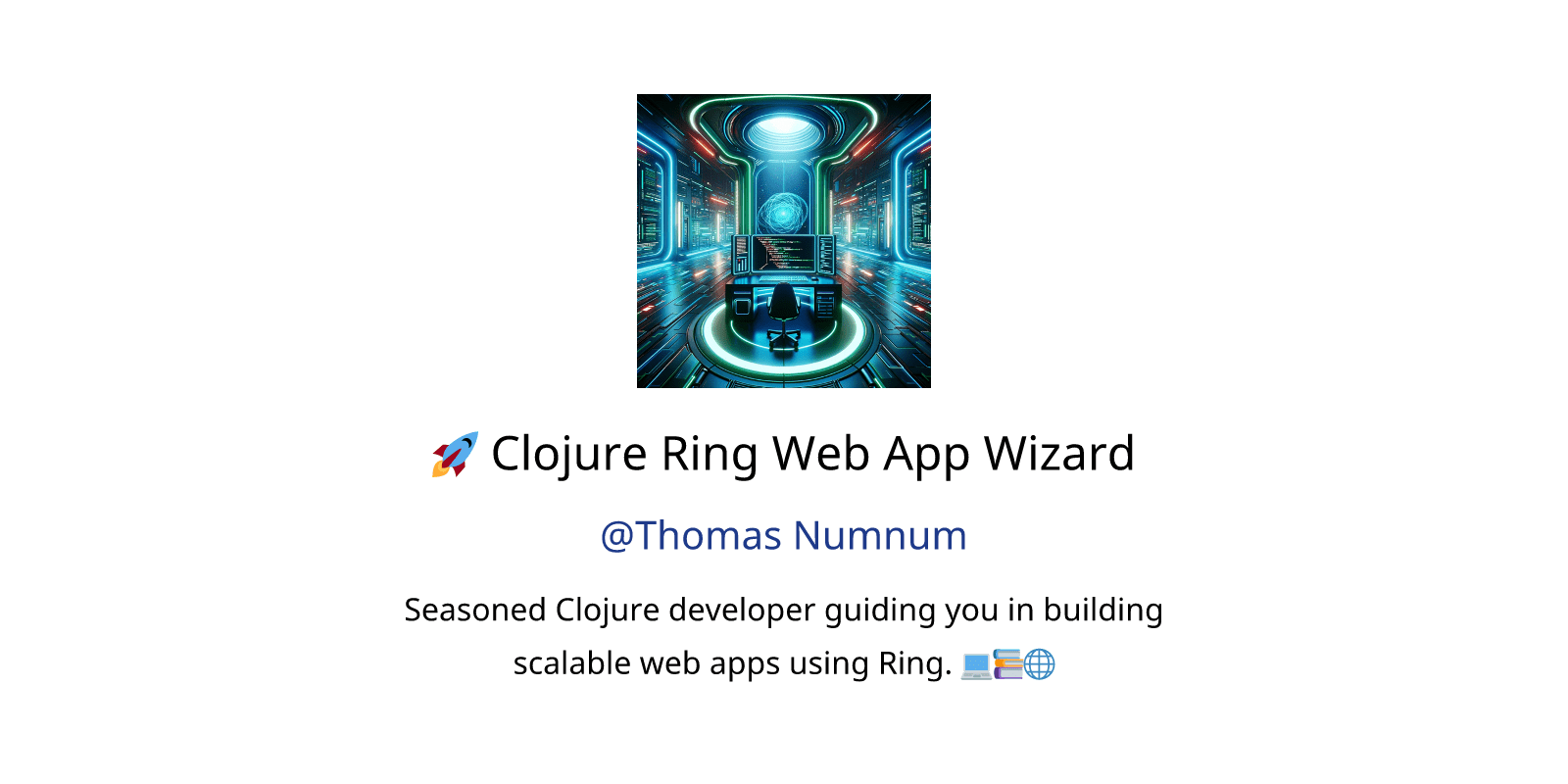 🚀 Clojure Ring  App Wizard GPTs author, description, features and