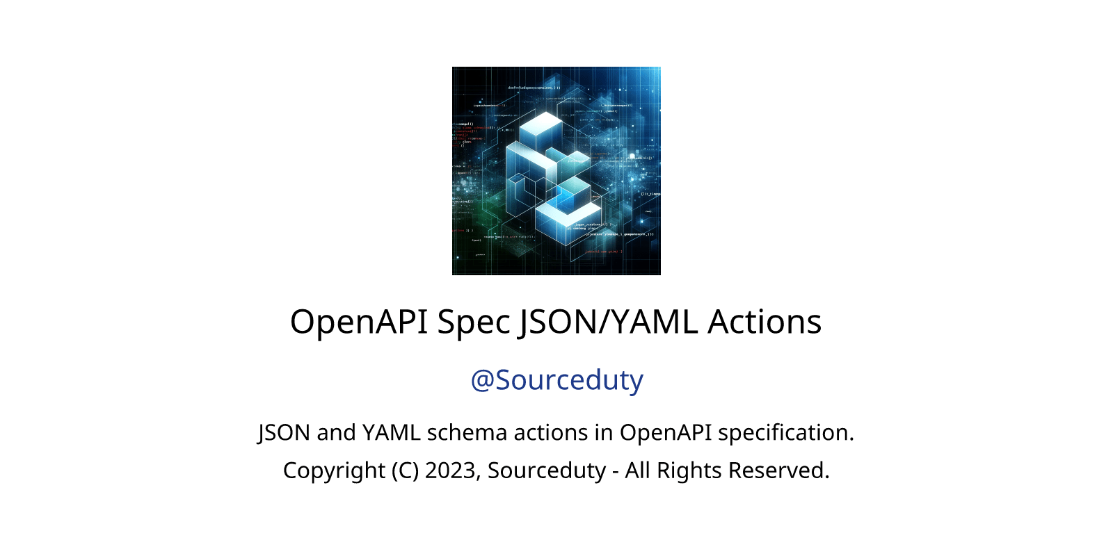 OpenAPI Spec JSON/YAML Actions GPTs author, description, features and