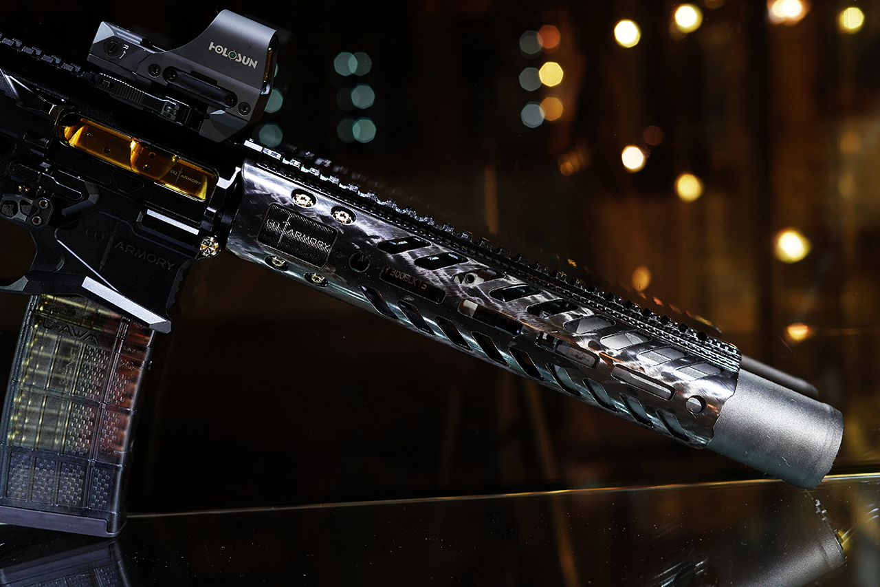 Carbon Fiber Handguard 10" AR15 GQ Armory