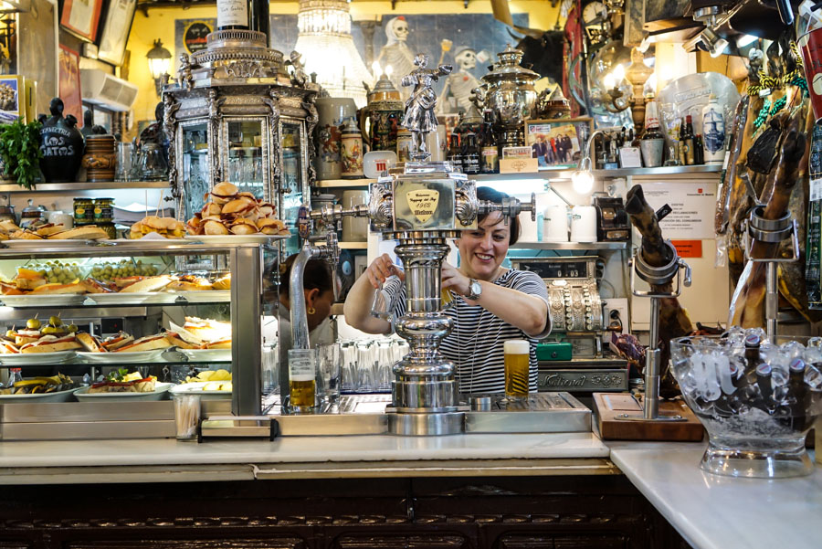 We ate Madrid, with MadridFoodTour GQ trippin