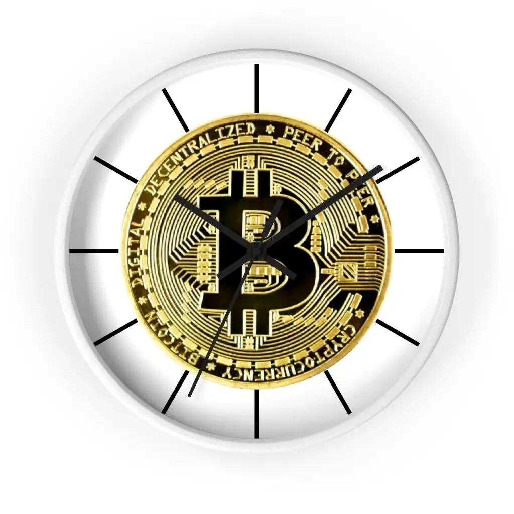 Bitcoin Wall clock ⋆ Gr8 Bitcoin Merch