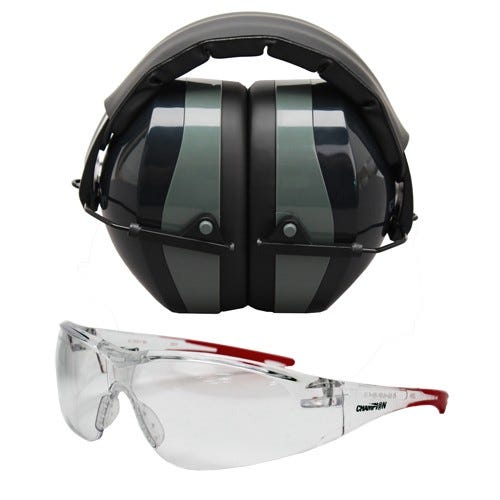 Gun Eye & Ear Protection Grab a Gun
