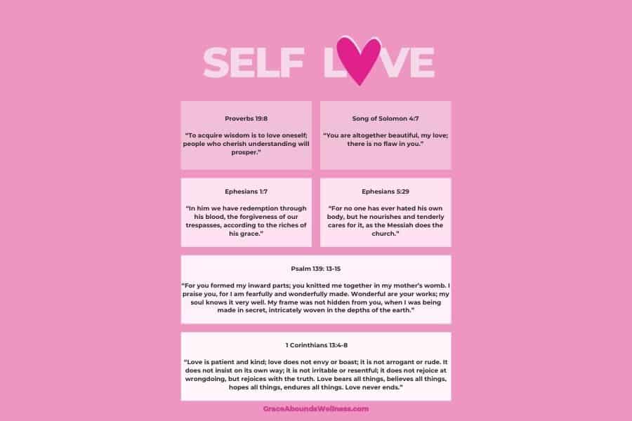 What Is The Biblical View On SelfLove... Grace Abounds Wellness