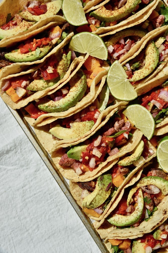 Butternut Squash, Shallot & Steak Tacos (For Low Iron Folks) Grace