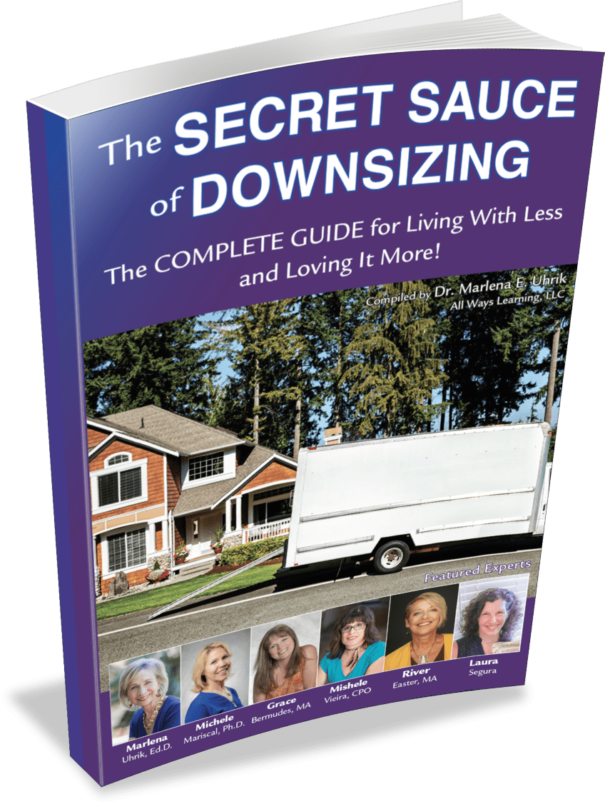 Downsizing Book Thank you Grace Bermudes