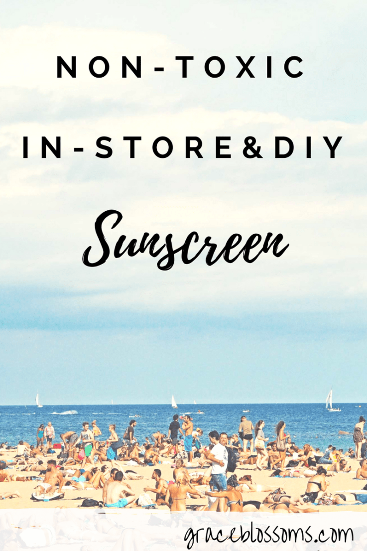 DIY Non Toxic Sunscreen Grace Blossoms