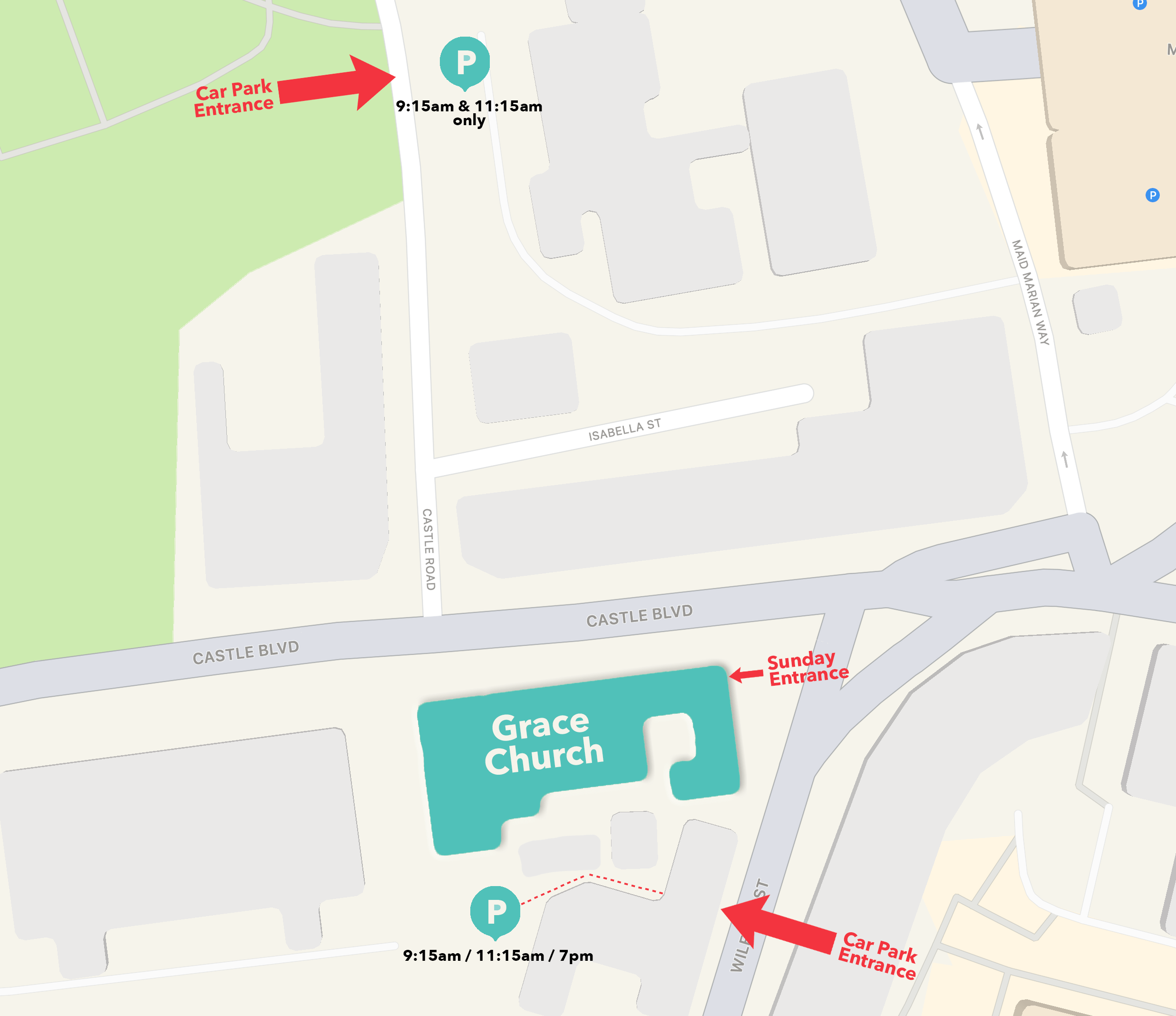 Sundays Grace Church Nottingham