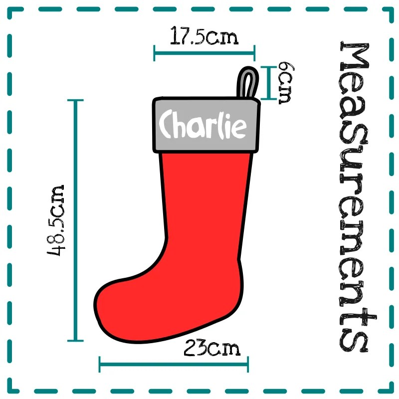 Christmas Stocking Measurements at Rodney Garcia blog