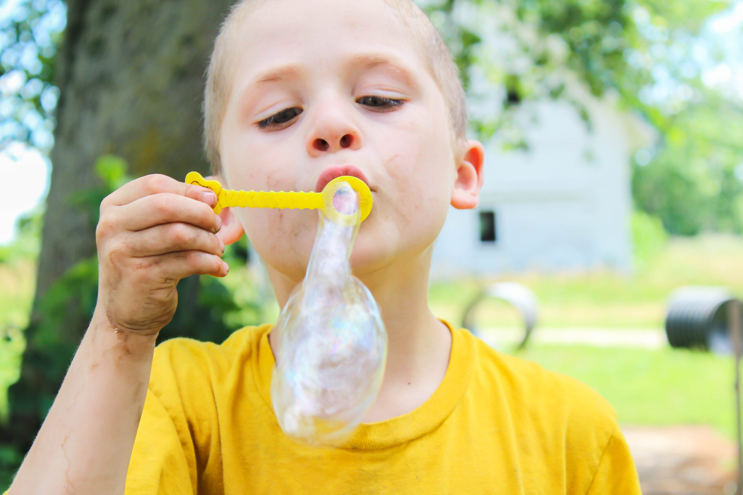 NonToxic Homemade Bubble Solution