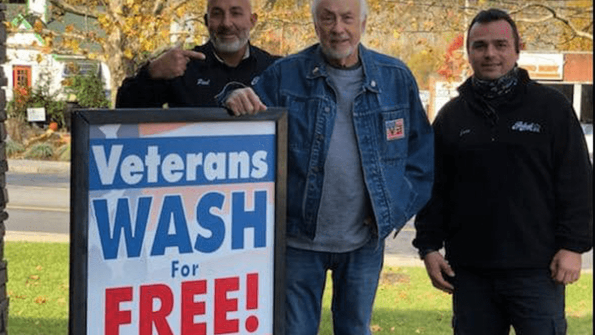Grace for Vets Free Car Washes on Veterans Day Grace For Vets