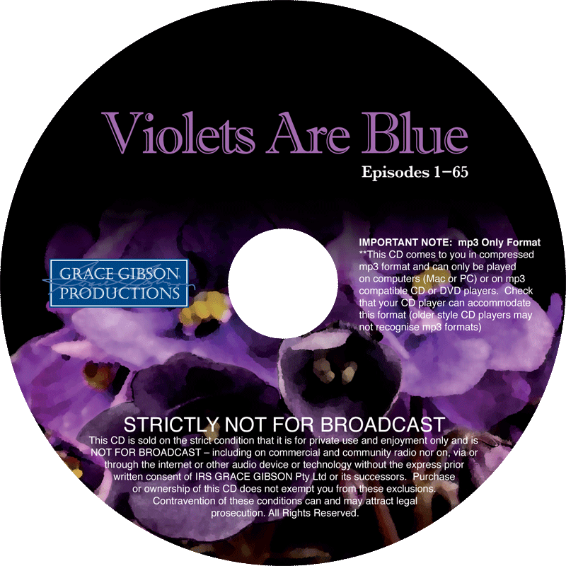 Violets Are Blue Grace Gibson Shop