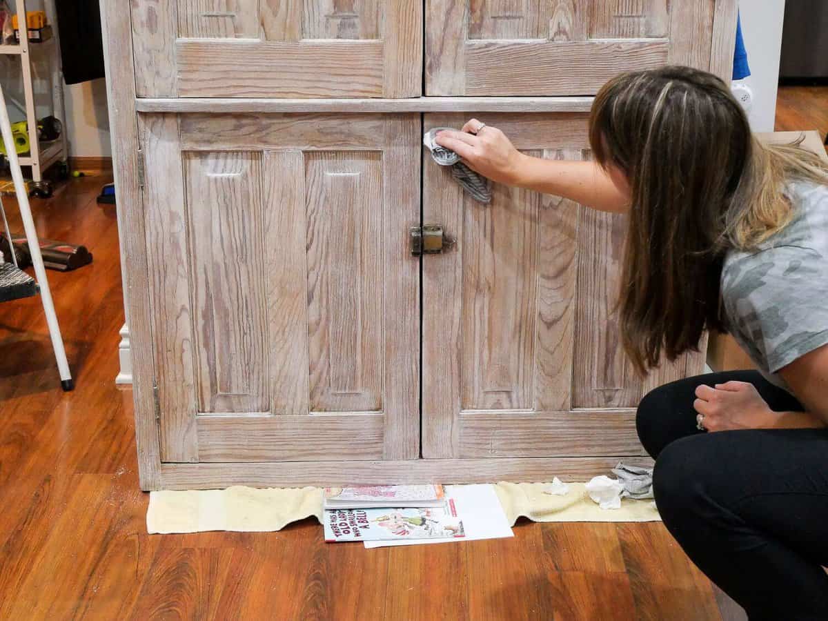 How to Lighten Stained Wood | 7 Options That Work - Grace In My Space