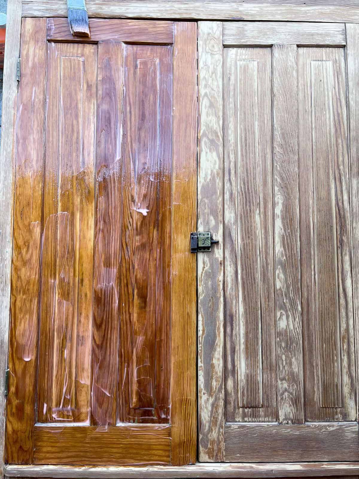 How to Lighten Stained Wood 7 Options That Work Grace In My Space