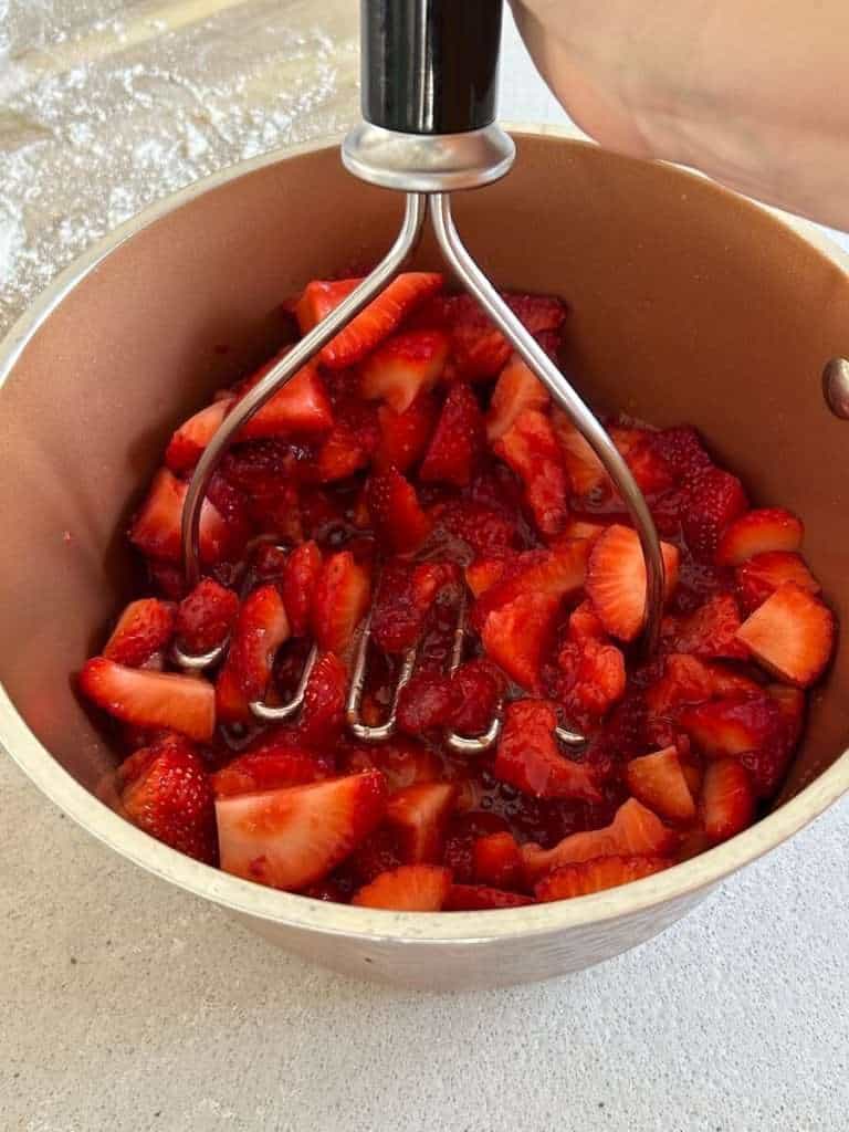 The Best Strawberry Jam Recipe No Pressure Canning Required Grace