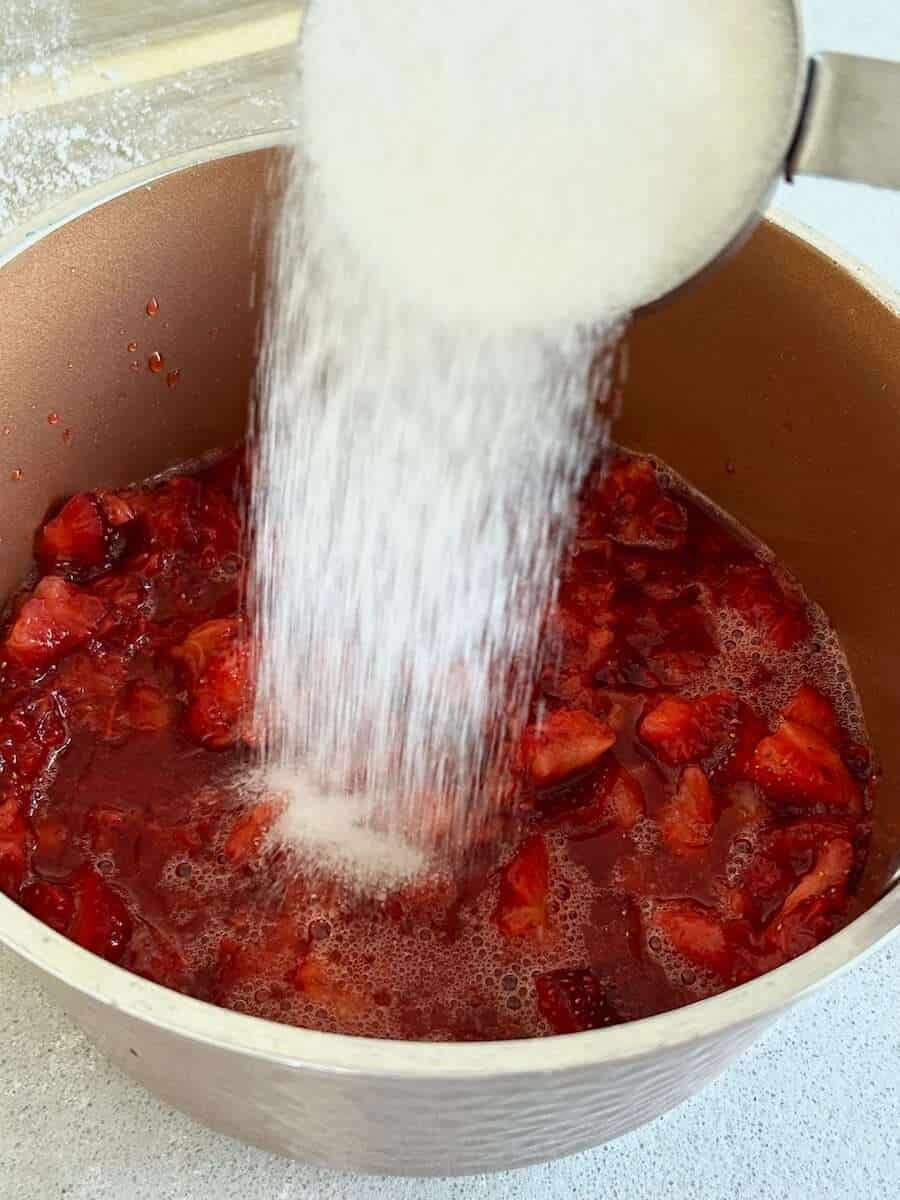 The Best Strawberry Jam Recipe No Pressure Canning Required Grace