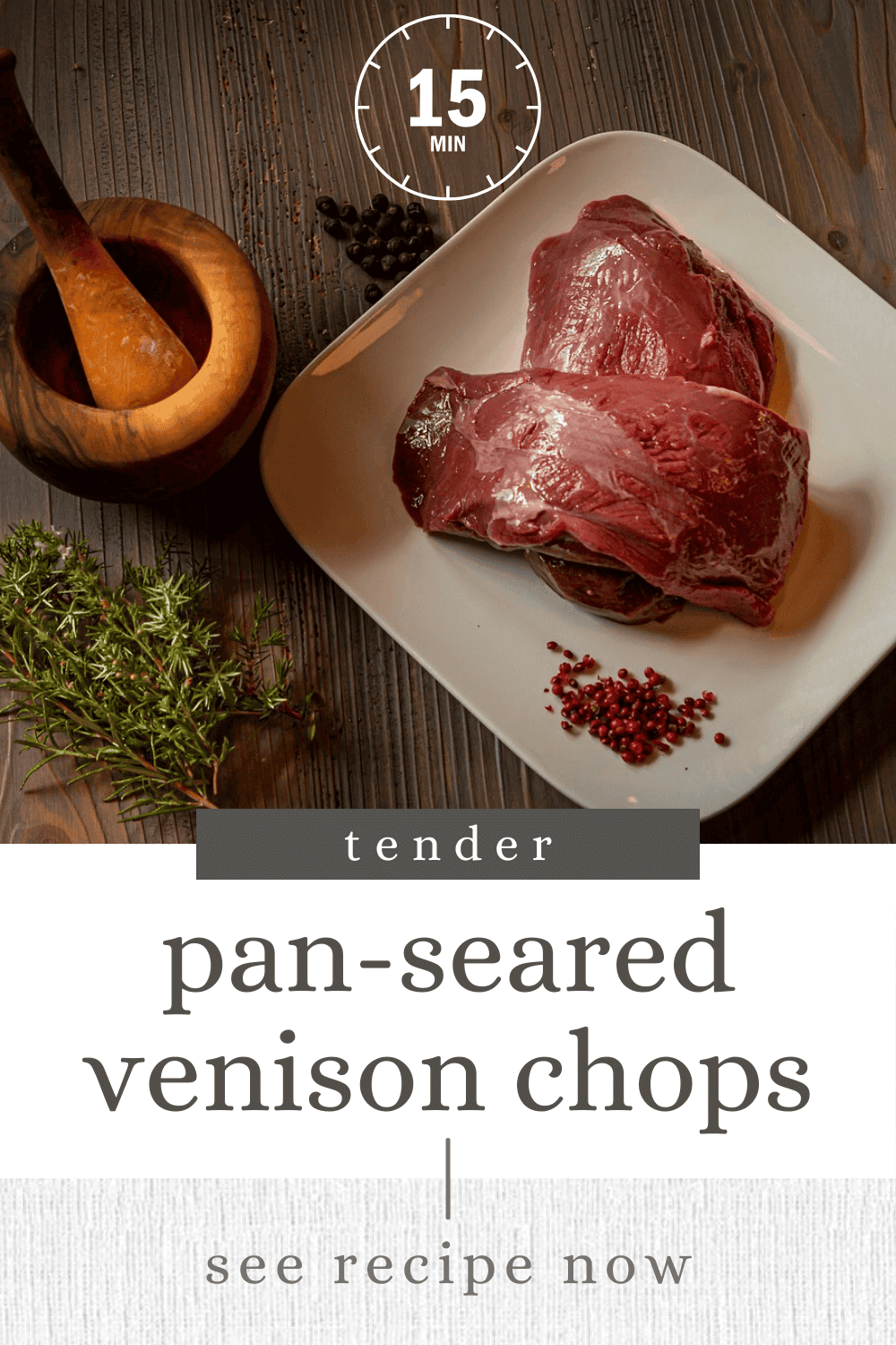 Tender PanSeared Venison Chops Recipe in 15 Minutes Grace In My Space