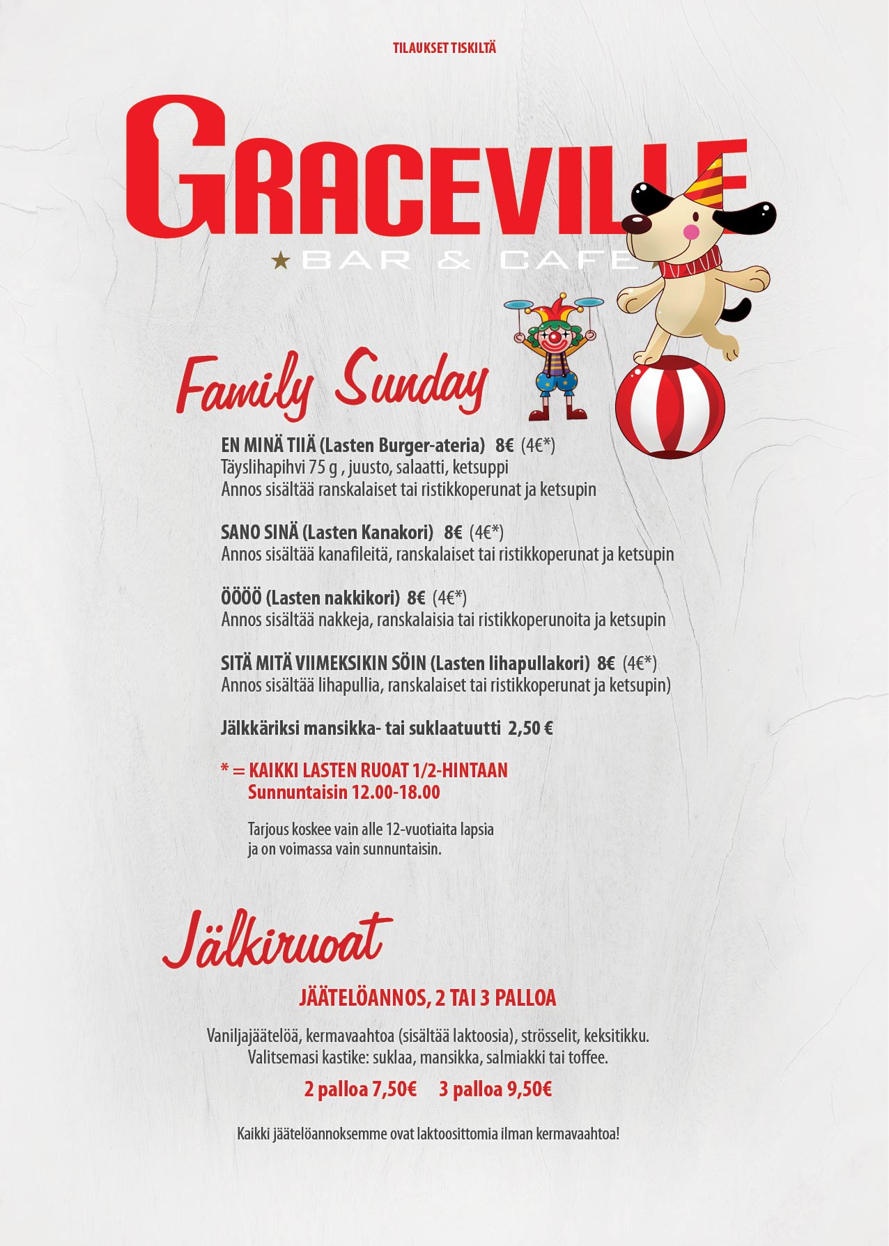 Bar & Cafe Graceville Sykettä Iisalmen yöhön