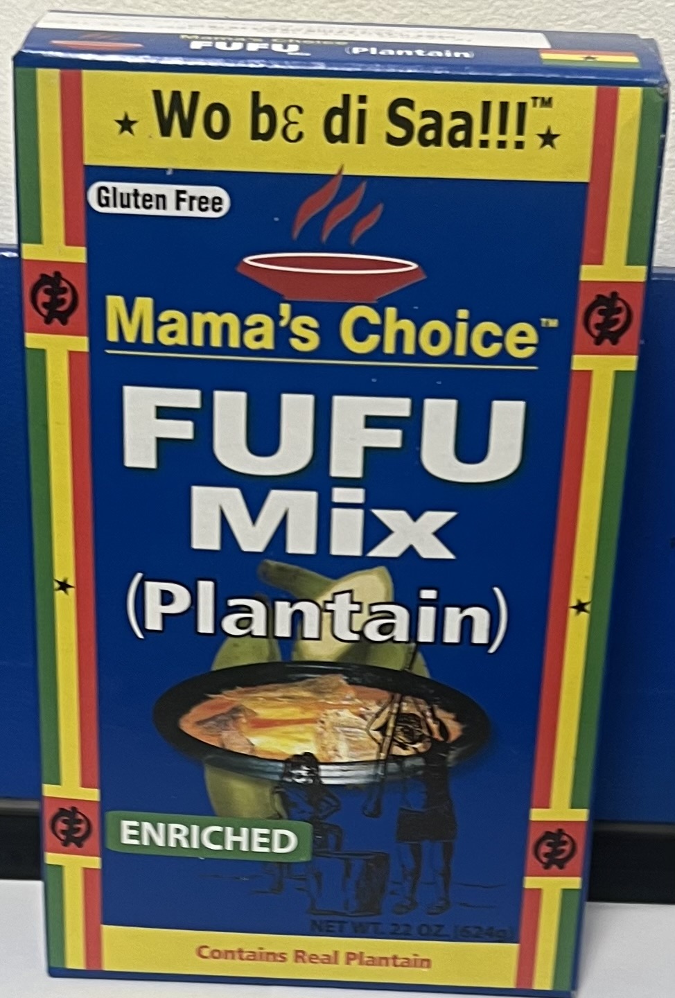 Mama’s Choice Fufu Mix ( Plantain) 624g Grocery