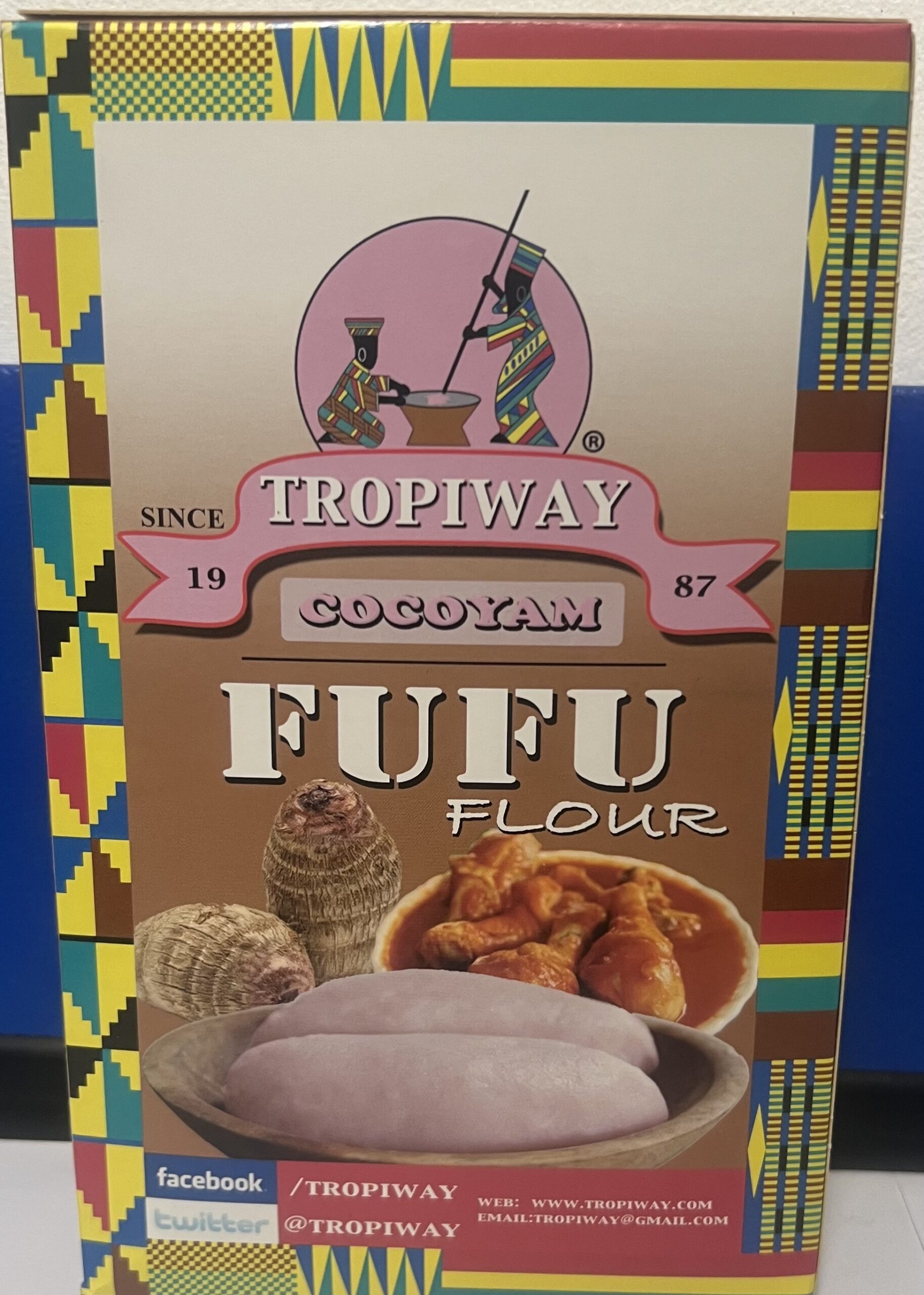 Tropical Cocoyam Fufu Flour 680g Grocery