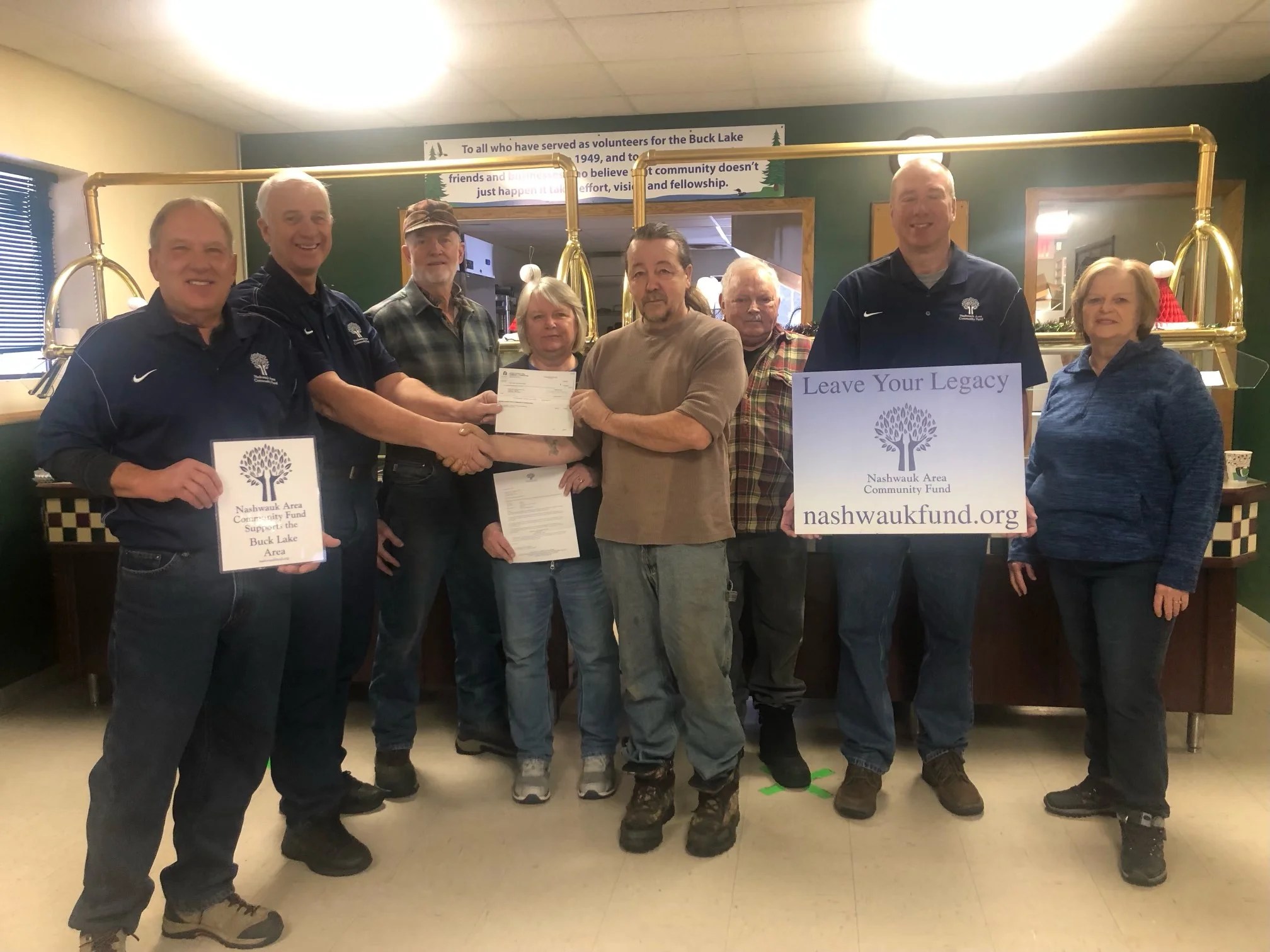Buck Lake Improvement Club awarded grant from Nashwauk Area Community