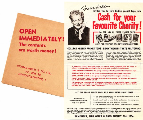 Soap coupons The Official Gracie Fields