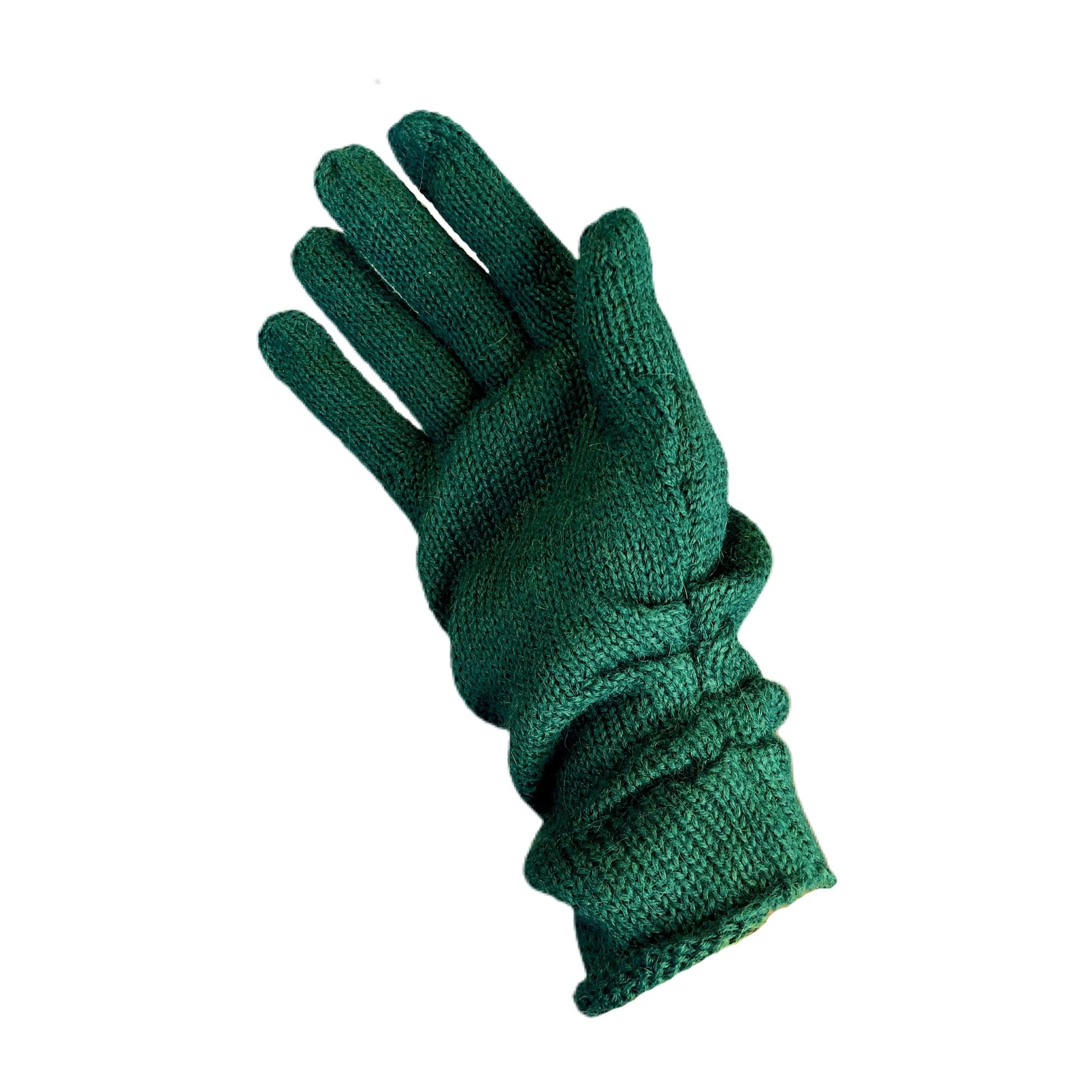 Palabra Alpaca Gloves Green Graciela Huam