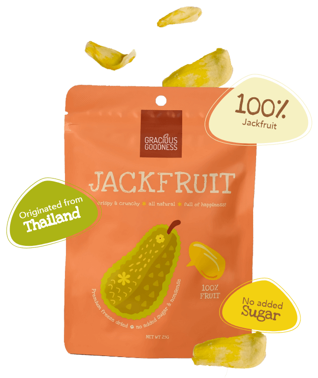 Freeze Dried Jackfruit Gracious Goodness