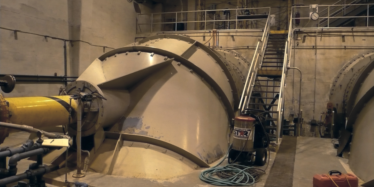 Snowden Hydroelectric Facility Restoration of Kaplan turbine runner