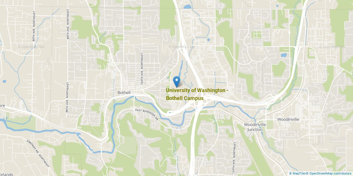 Uw Bothell Campus Map University of Washington Bothell Campus Overview Grad Degree