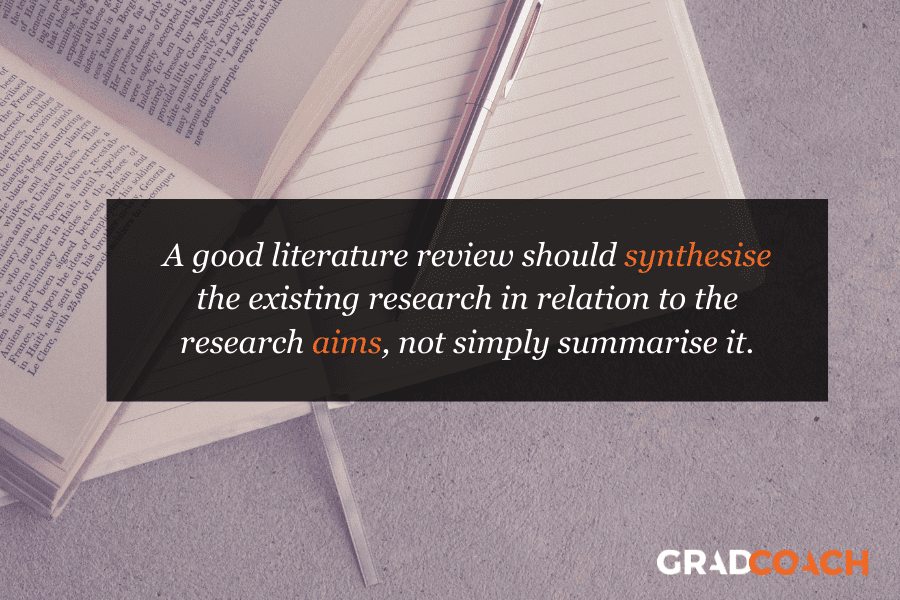 What Is A Literature Review (In A Dissertation Or Thesis) Grad Coach