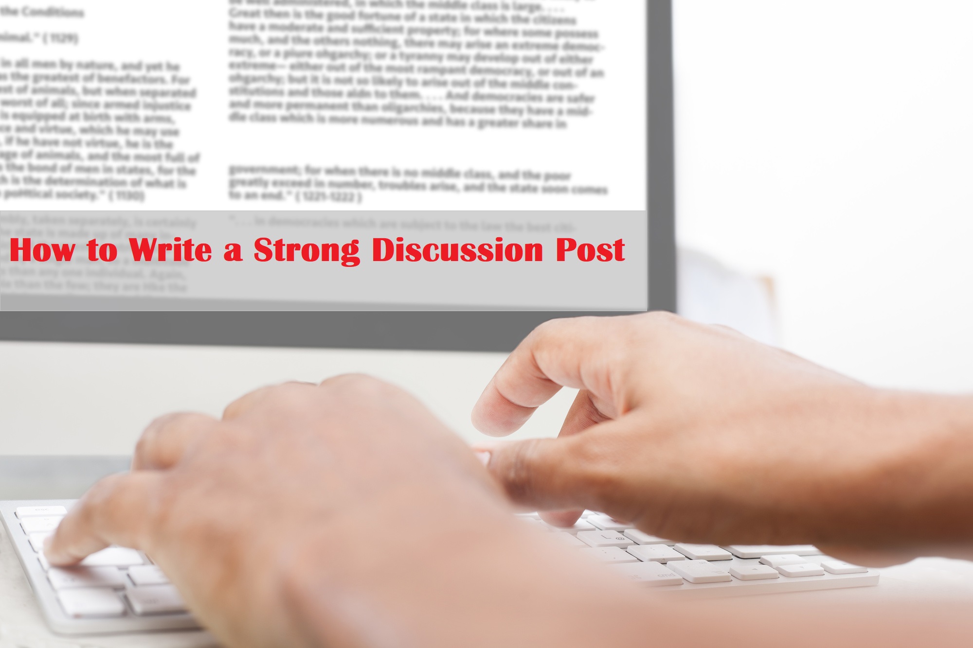 A to Z Guide How to Write a Discussion Post (20232024) GradeSmiths