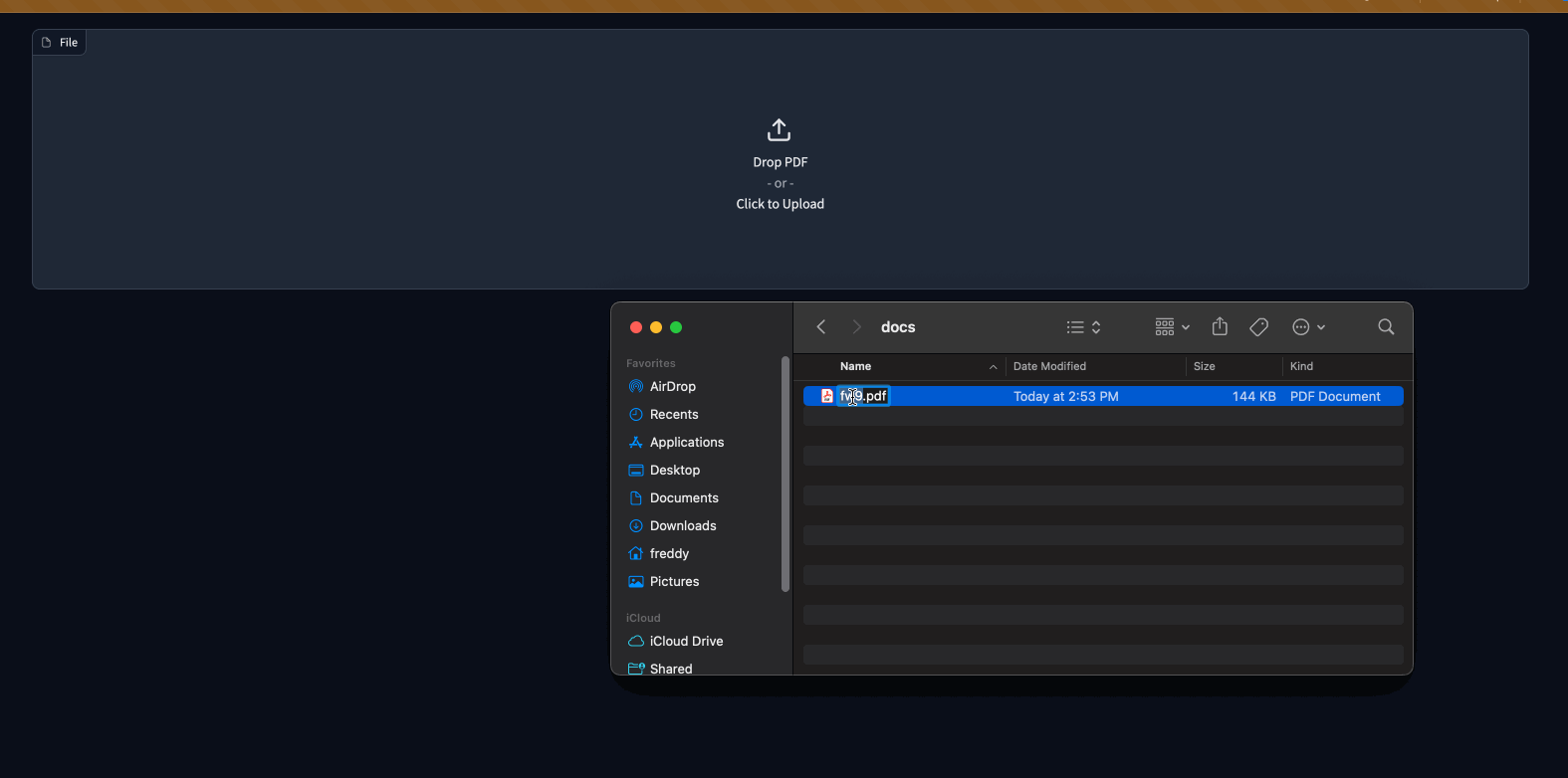 Pdf Component Example