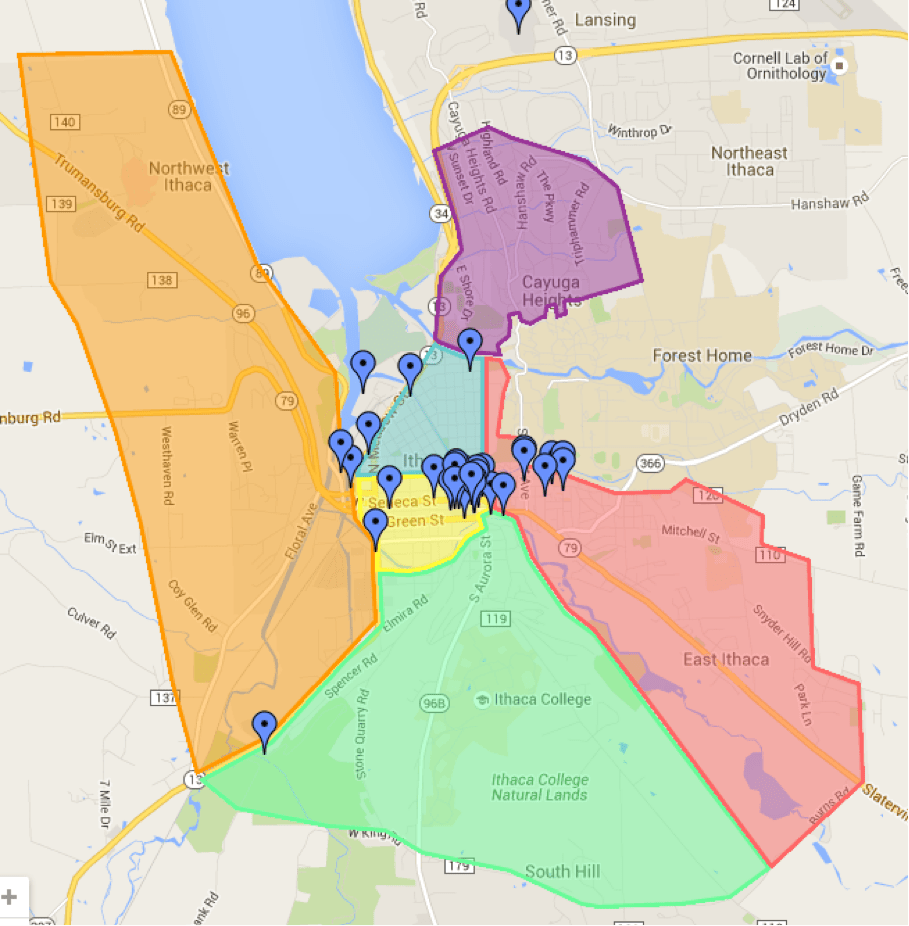 A Hitchhiker’s Guide to Ithaca EEB Graduate Students at Cornell