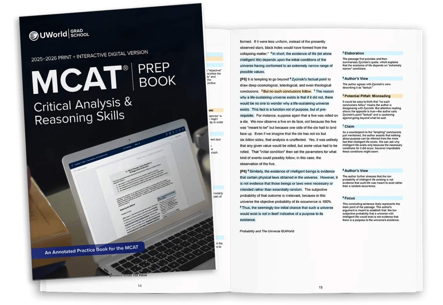 MCAT® Prep Books from UWorld in Print & Digital(03)