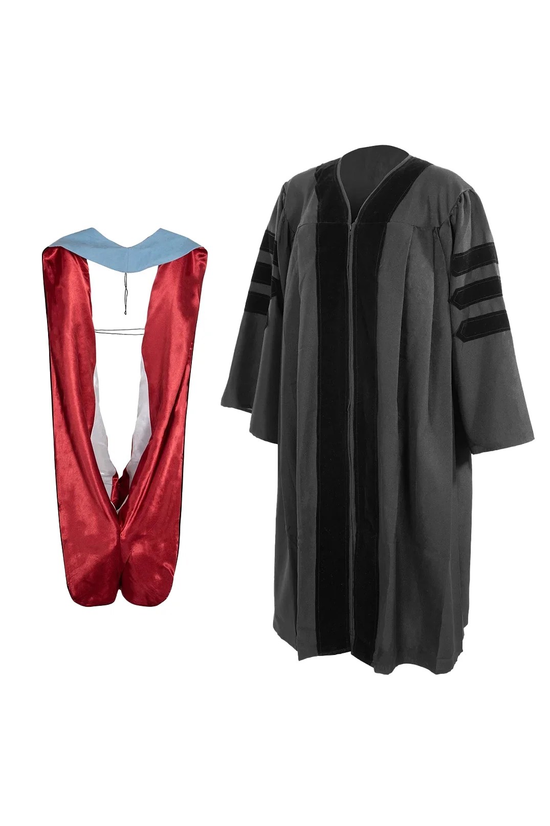 Classic Doctoral Academic Gown & Hood Graduation SuperStore