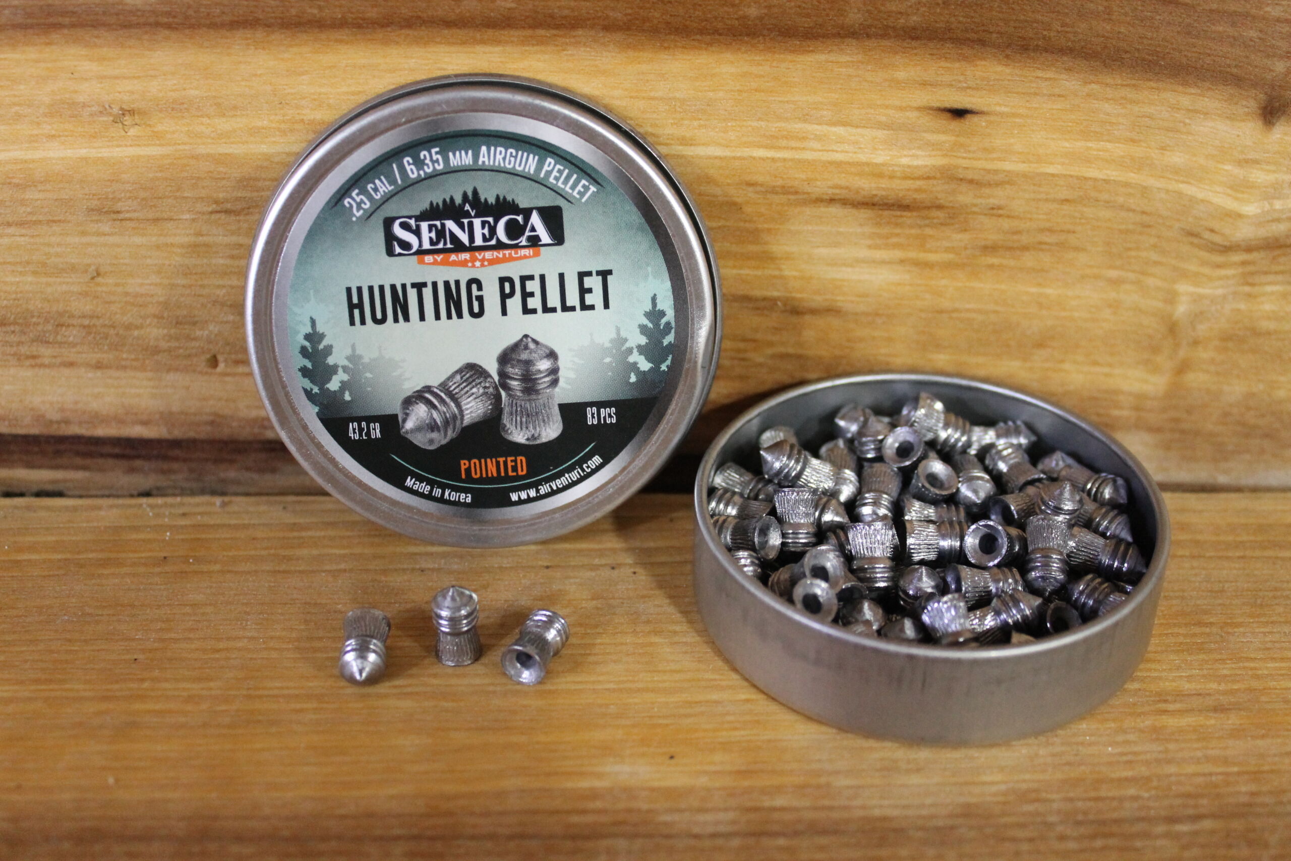 Seneca Pointed Hunting .25cal Pellet Gradys Air Gun World