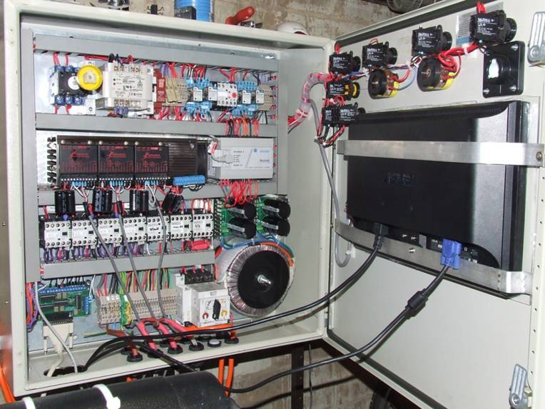 Graetech RF45 milling machine CNC conversion Making the electrical