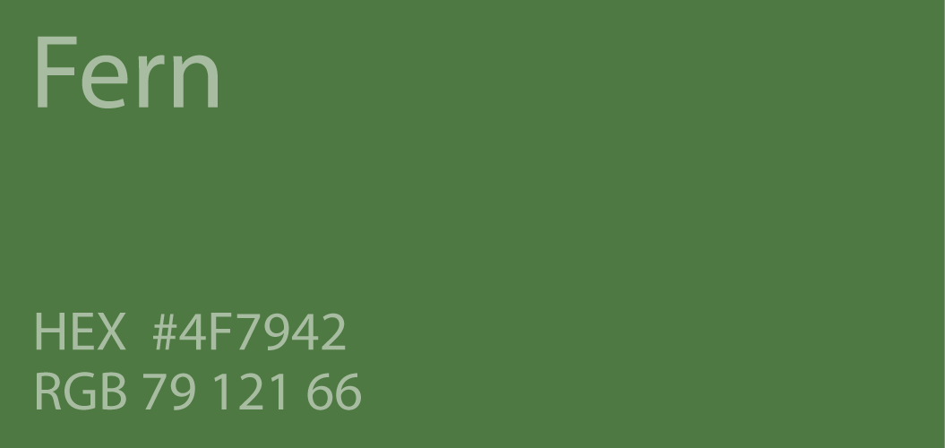 24 Shades of Green Color Palette