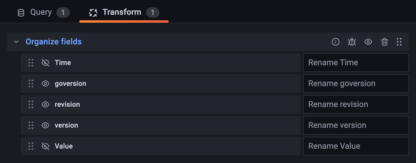 How to extract label values from Prometheus metrics in Grafana