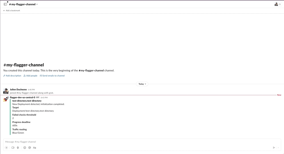 flaggerk6webhook Using k6 to do load testing of the canary before