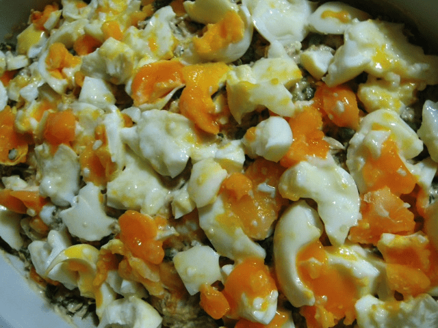 Maionese de atum com ovo Grafe e Faca