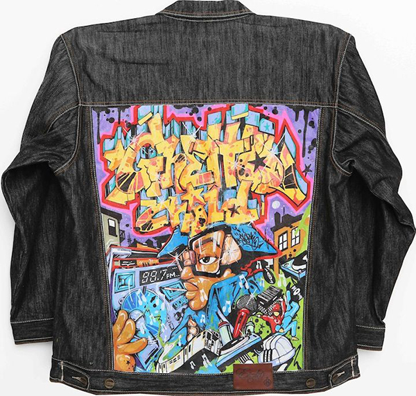 Les vestes graffées GRAFFEUR PARIS