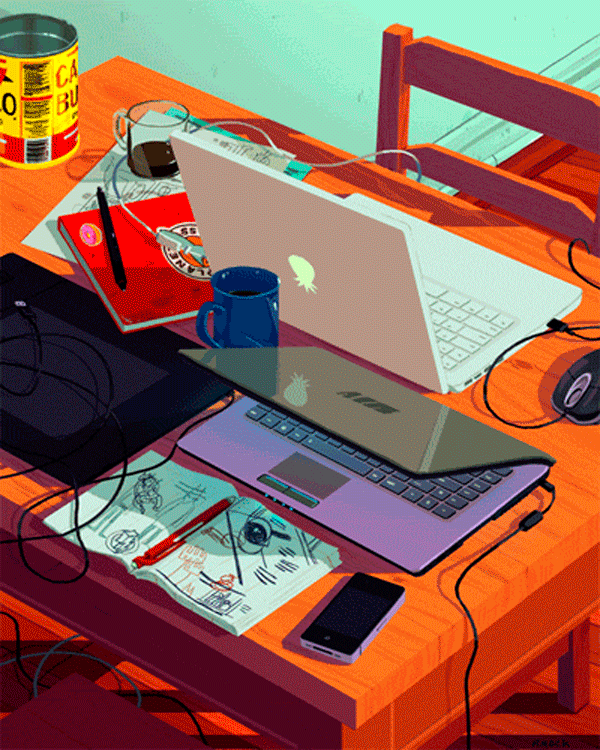 Rebecca Mock y sus ‘slowmoving gifs’, tan sutiles como