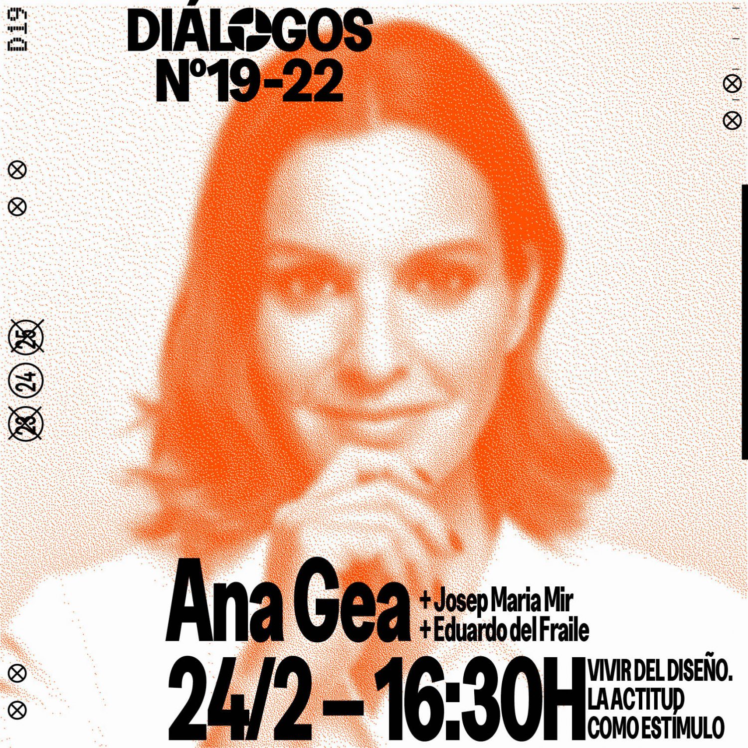 Ana Gea, Josep Maria Mir y Eduardo del Fraile en Diálogos 2022 de la EASD