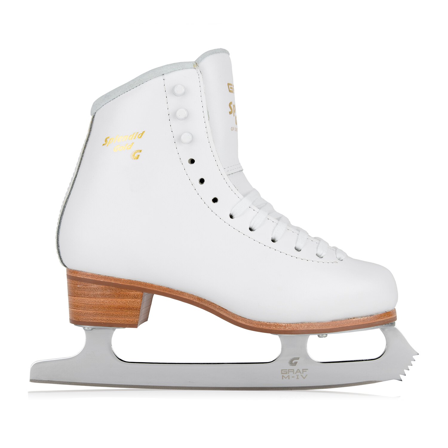 Splendid Gold GRAF Figure Skates