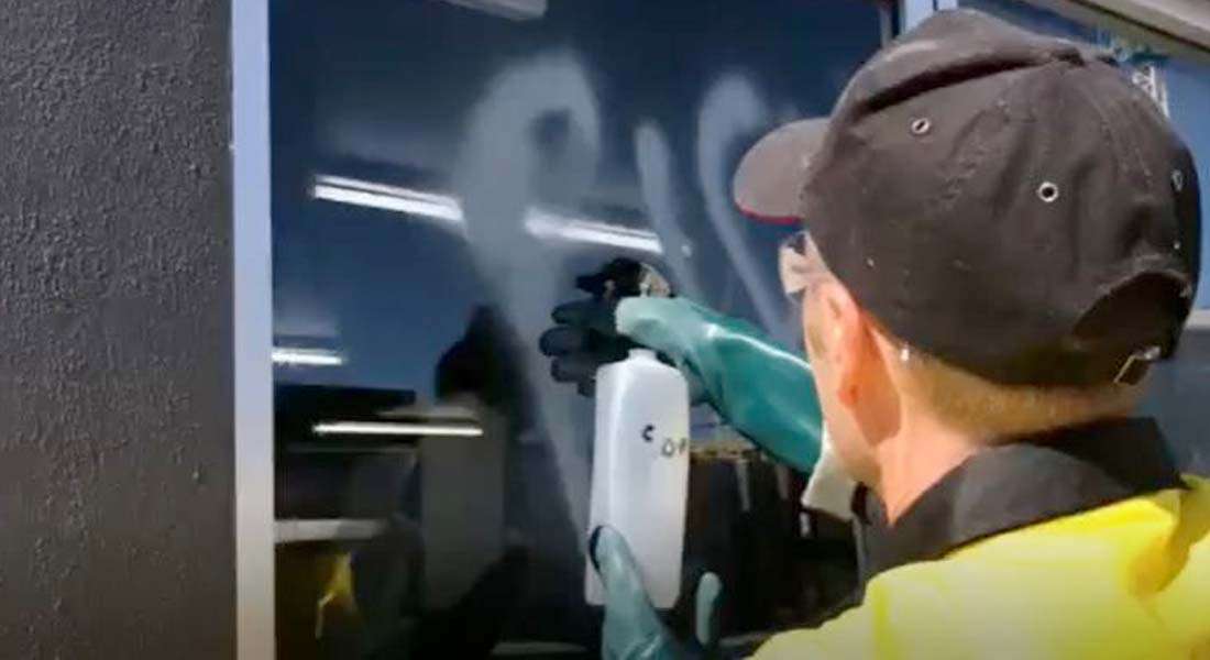 Removing Paint, Graffiti & Other Difficult Stains from Glass The