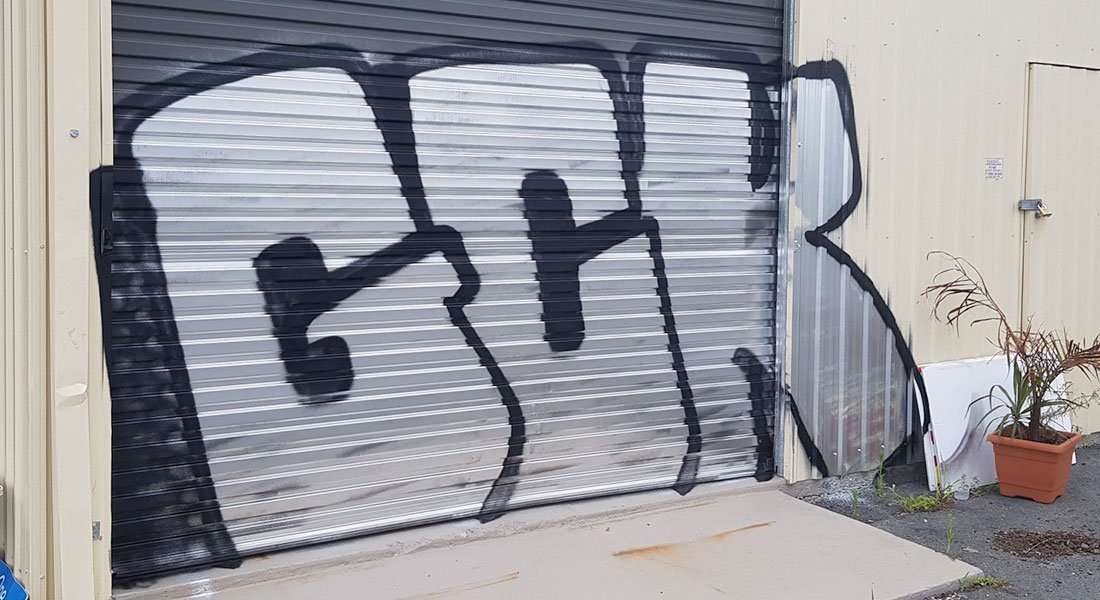 Colorbond Roller Doors The Graffiti Eaters