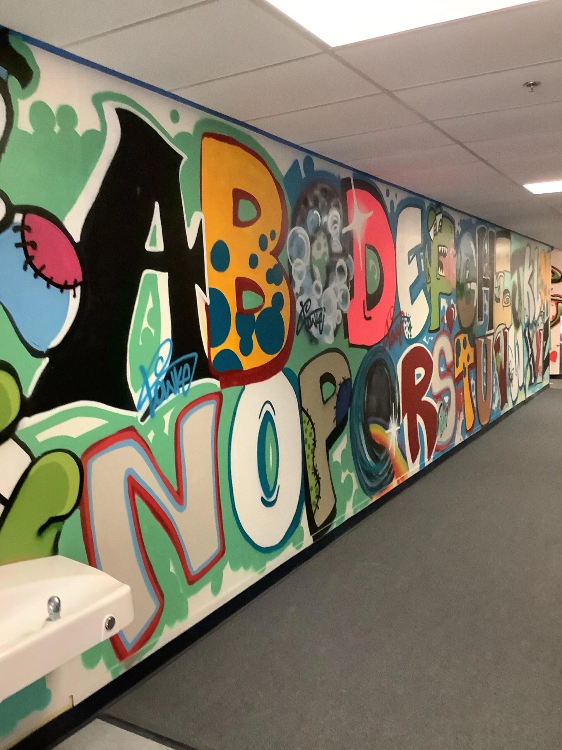 Bertha Ronzone Elementary School Graffiti Park Las Vegas